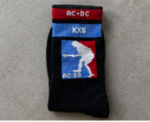 Printed socks