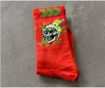 Printed socks