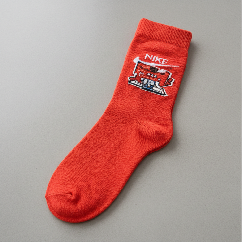 Printed socks