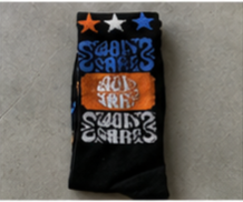 Printed socks